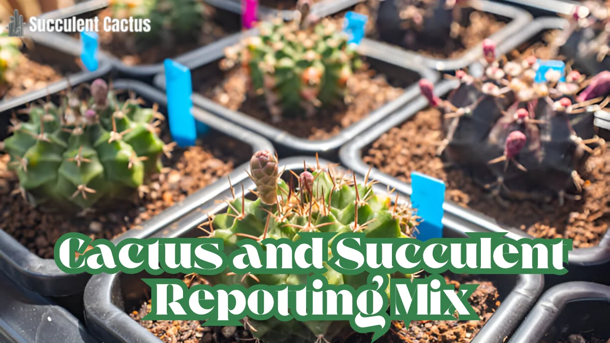 Cactus and Succulent Repotting Mix