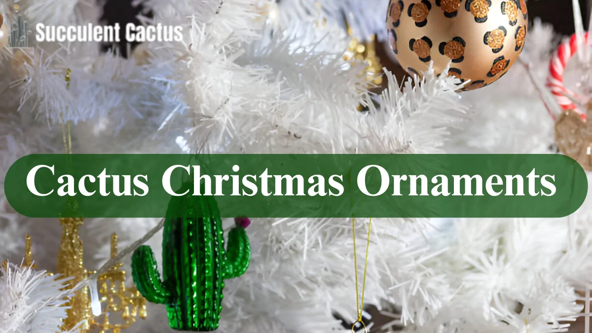 Cactus Christmas Ornament