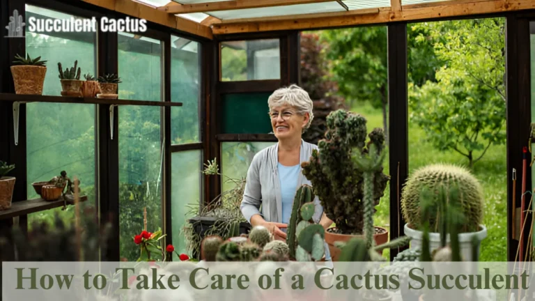 How to Take Care of a Cactus Succulent