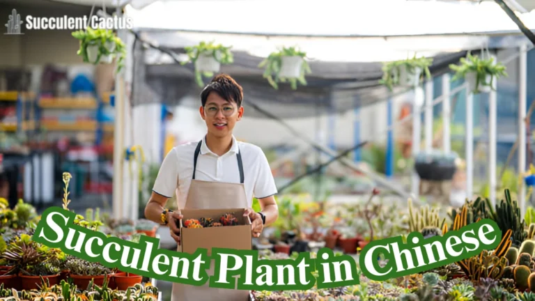 Succulent Plant in Chinese