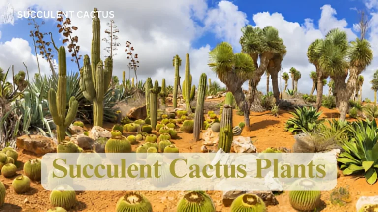 Succulent Cactus Plants