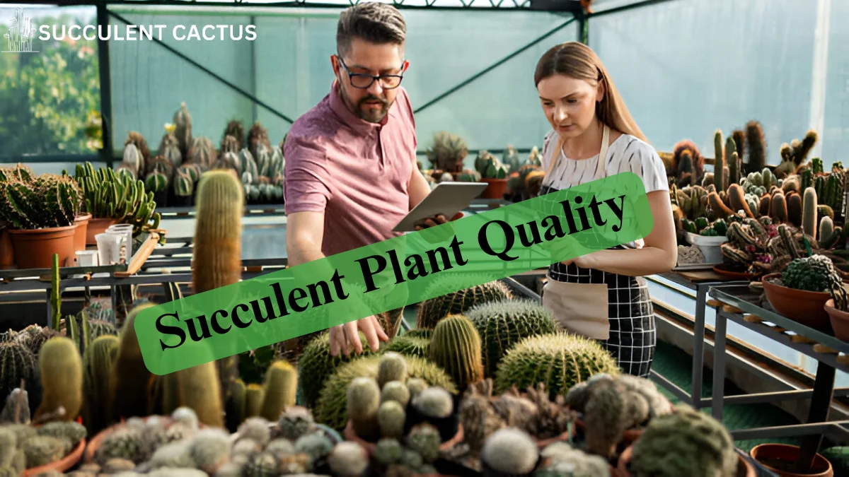 Succulent Plant Quality