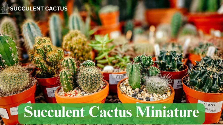 Succulent Cactus Miniature